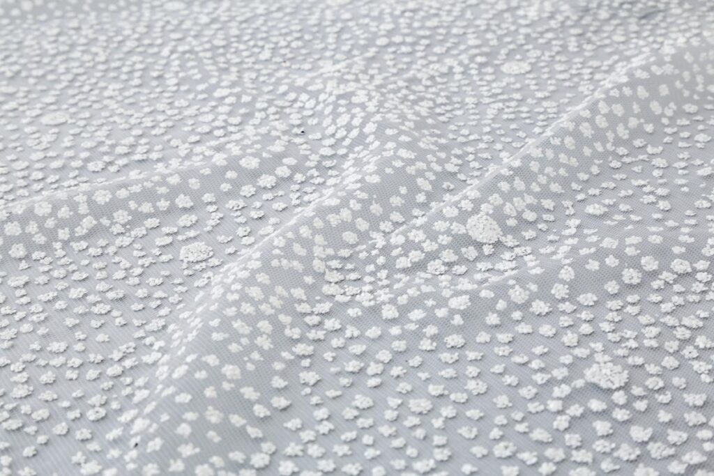 Tulle Brilho Íris - Branco