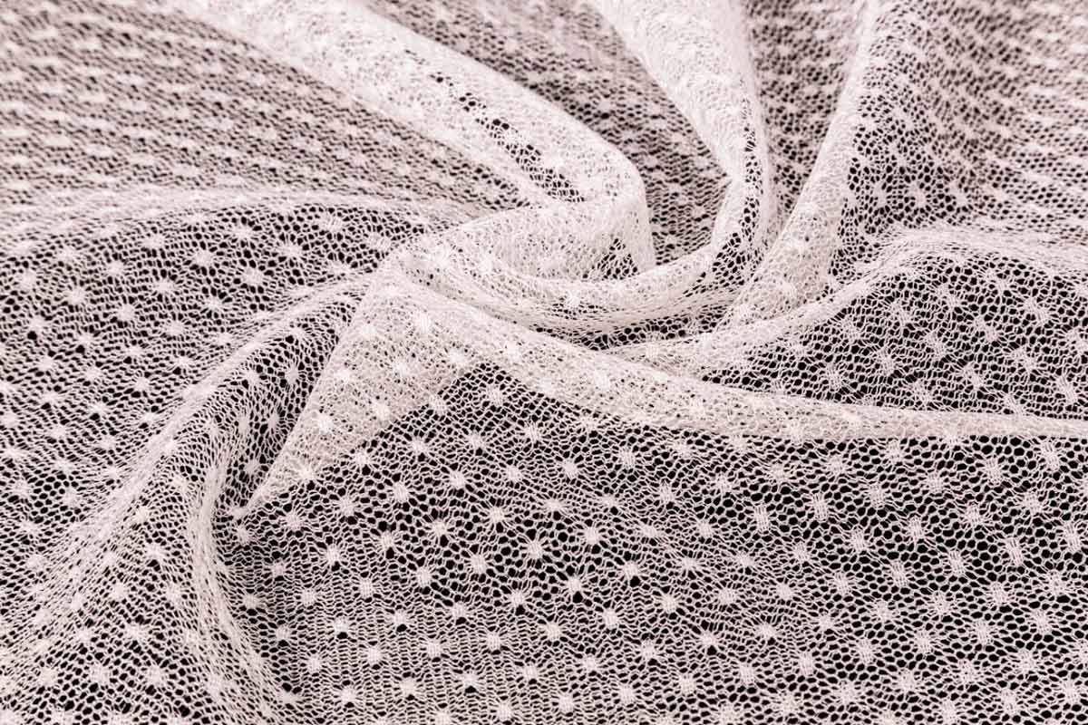 Tulle Poá - Off White