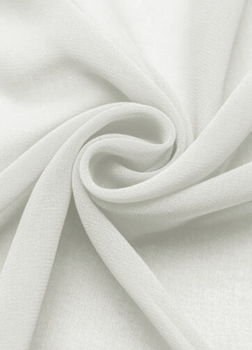 Chiffon Saab - Off White