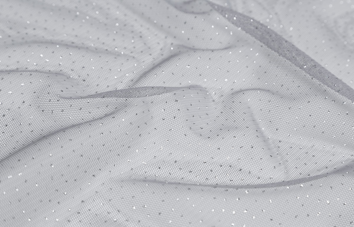 Tulle Shine - Off White