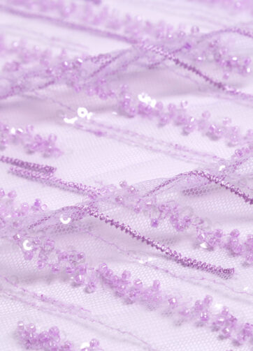 Tulle Bordado Turim - Lilás