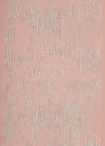 Organza Bordada Paetês