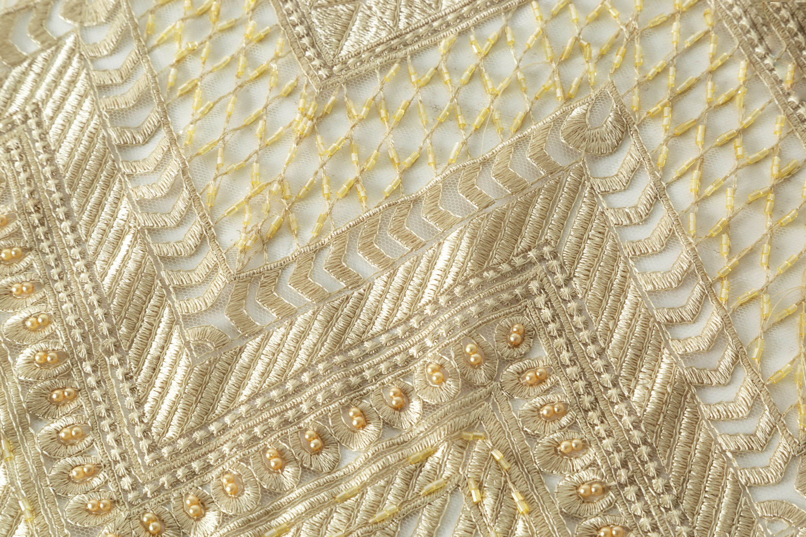 Tulle Bordado Indien