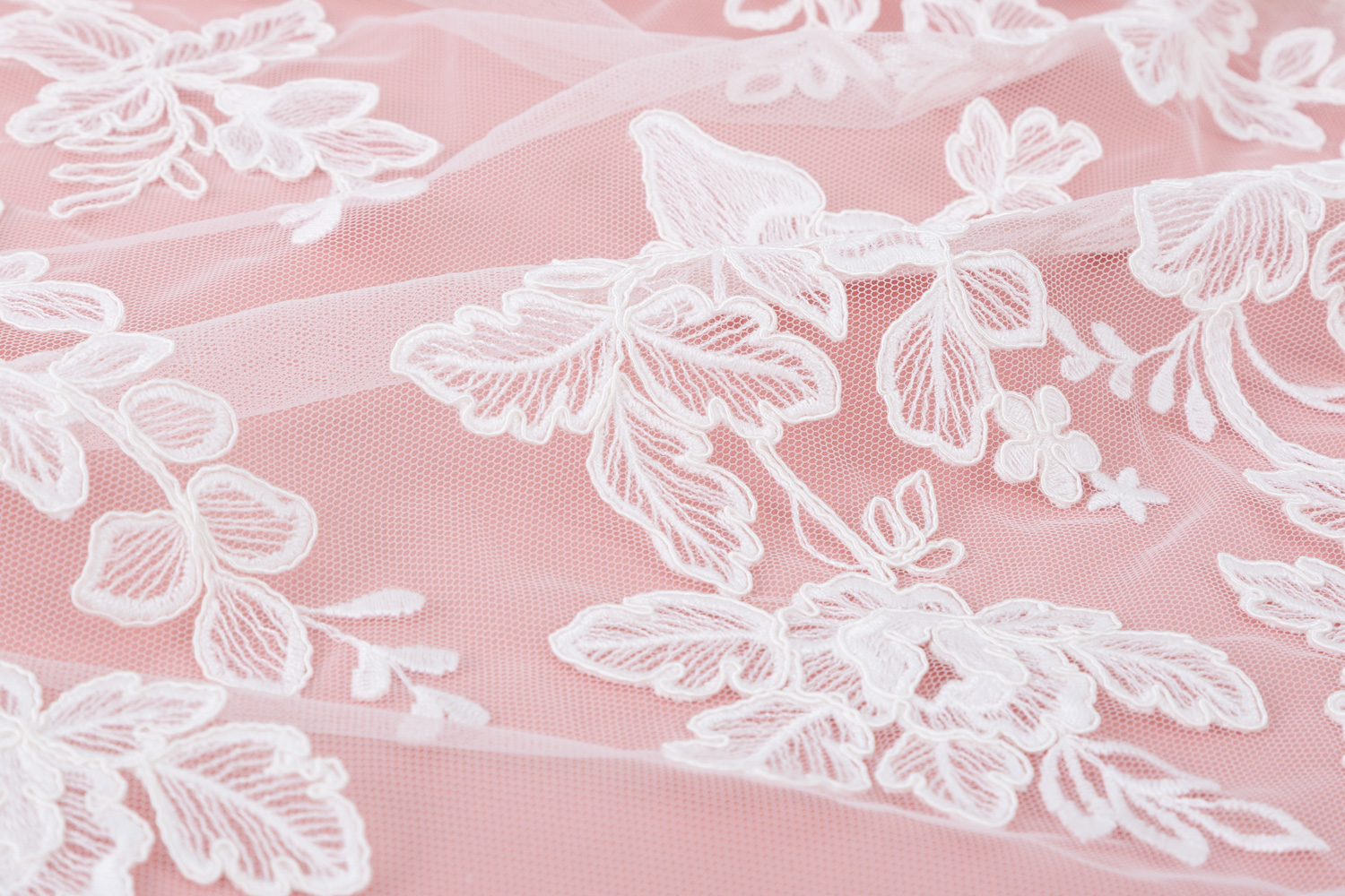 Tulle Cordones Blumen