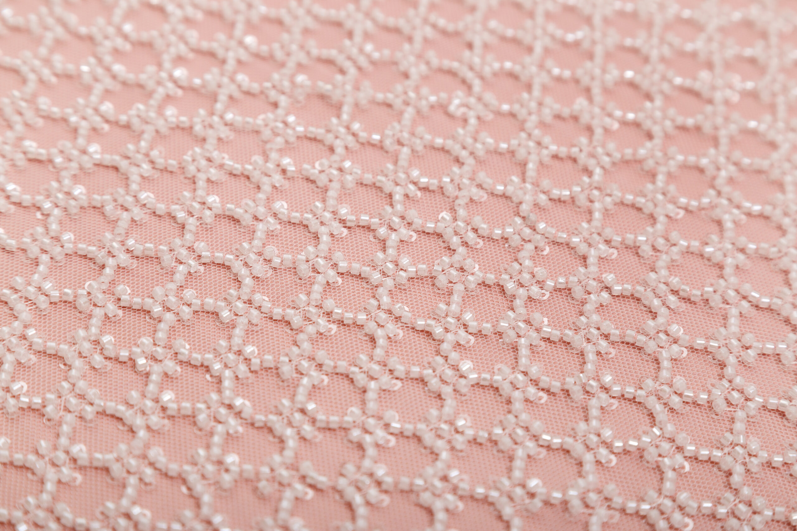 Tulle Bordado Coral - Imagem 3