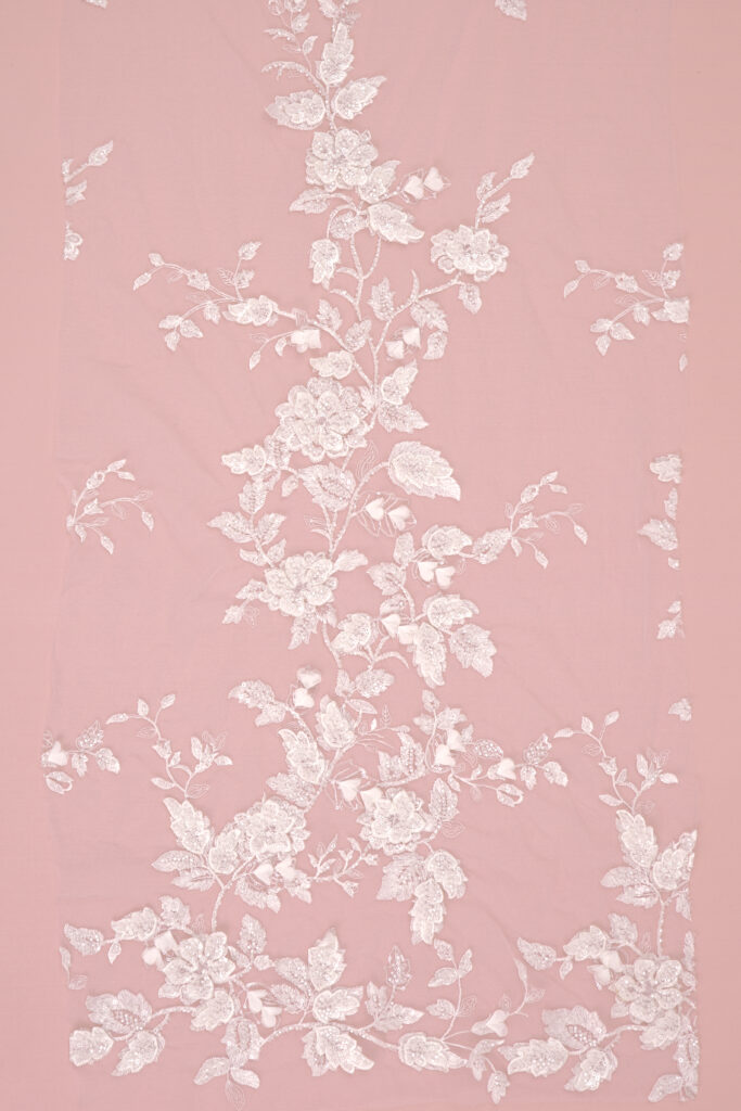 Tulle Bordado Rosário